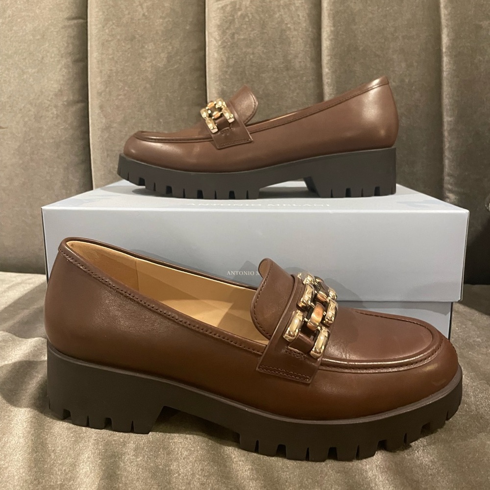 Antonio Melani chunky loafers